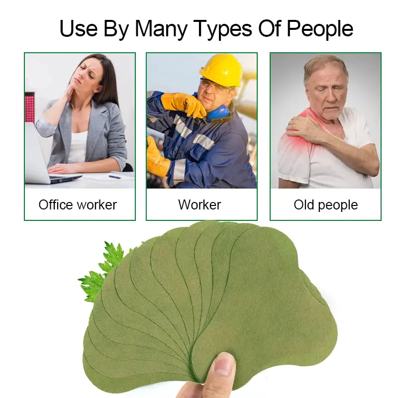 Wormwood Cervical Patch for Neck and Back Pain Relief