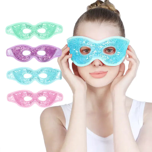 Soothing Gel Eye Mask – Hot & Cold Relief for Stress and Sleep