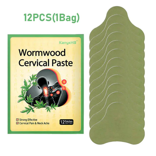 Wormwood Cervical Patch for Neck and Back Pain Relief