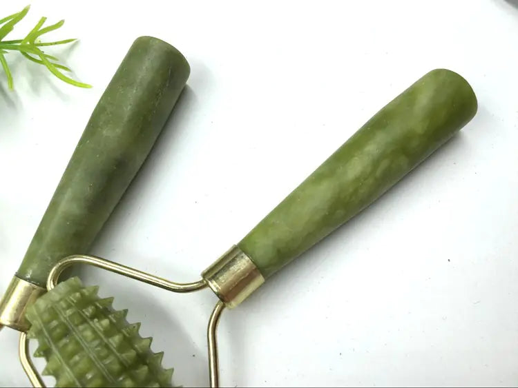 Luxury Jade Facial Rollers (2-Pack) – Glow, Relax & Rejuvenate