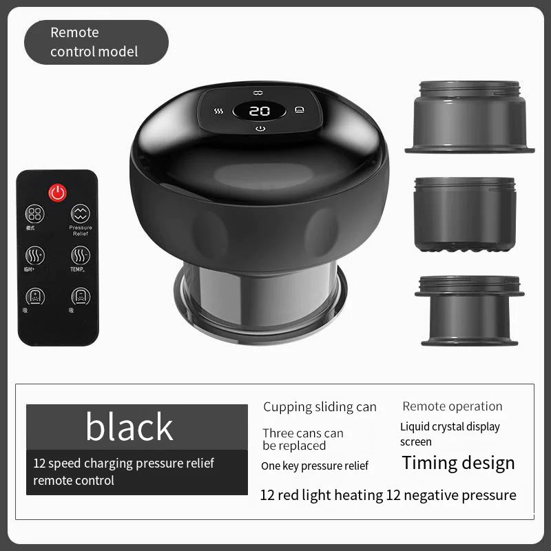 MYOTHERA™ 3-in-1 Vacuum Therapy Device – Cupping, Heating & Massage