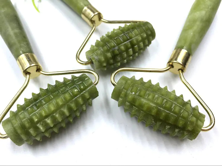 Luxury Jade Facial Rollers (2-Pack) – Glow, Relax & Rejuvenate