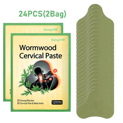 Wormwood Cervical Patch for Neck and Back Pain Relief