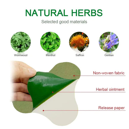 Wormwood Cervical Patch for Neck and Back Pain Relief